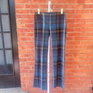 Y2K plaid flares